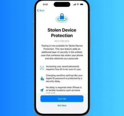 思南苹果授权维修店分享被盗设备保护功能开启方法