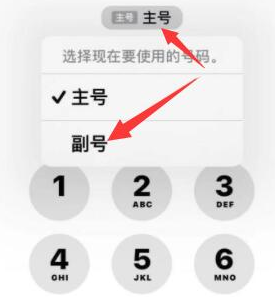 思南苹果14维修店分享iPhone 14 Pro Max使用副卡打电话的方法 